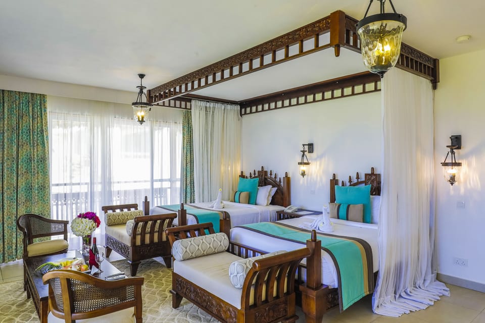 Superior Deluxe Twin Room | In-room safe, desk, blackout drapes, iron/ironing board (on request)