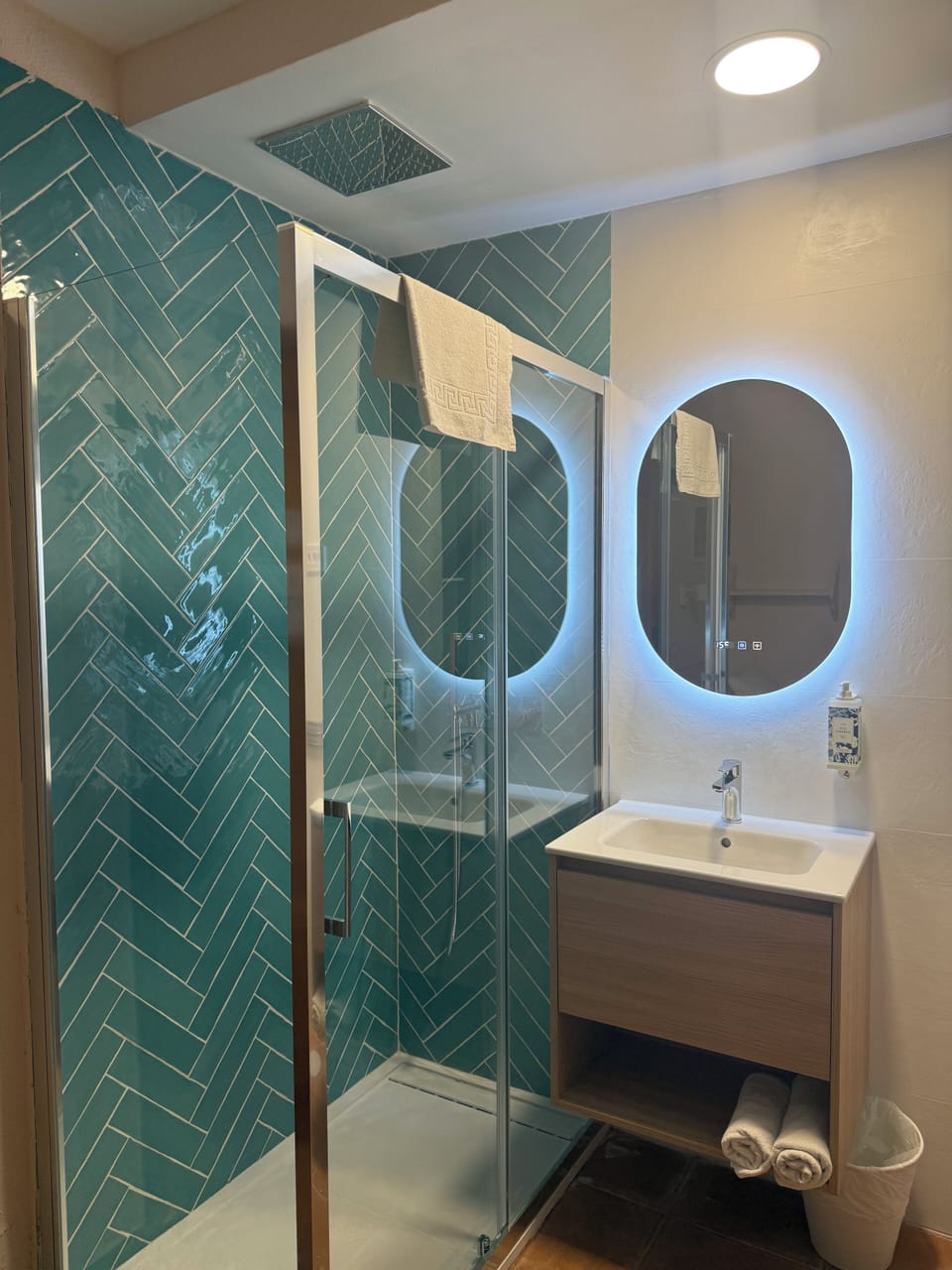 Single Room | Bathroom | Eco-friendly toiletries, hair dryer, towels, soap