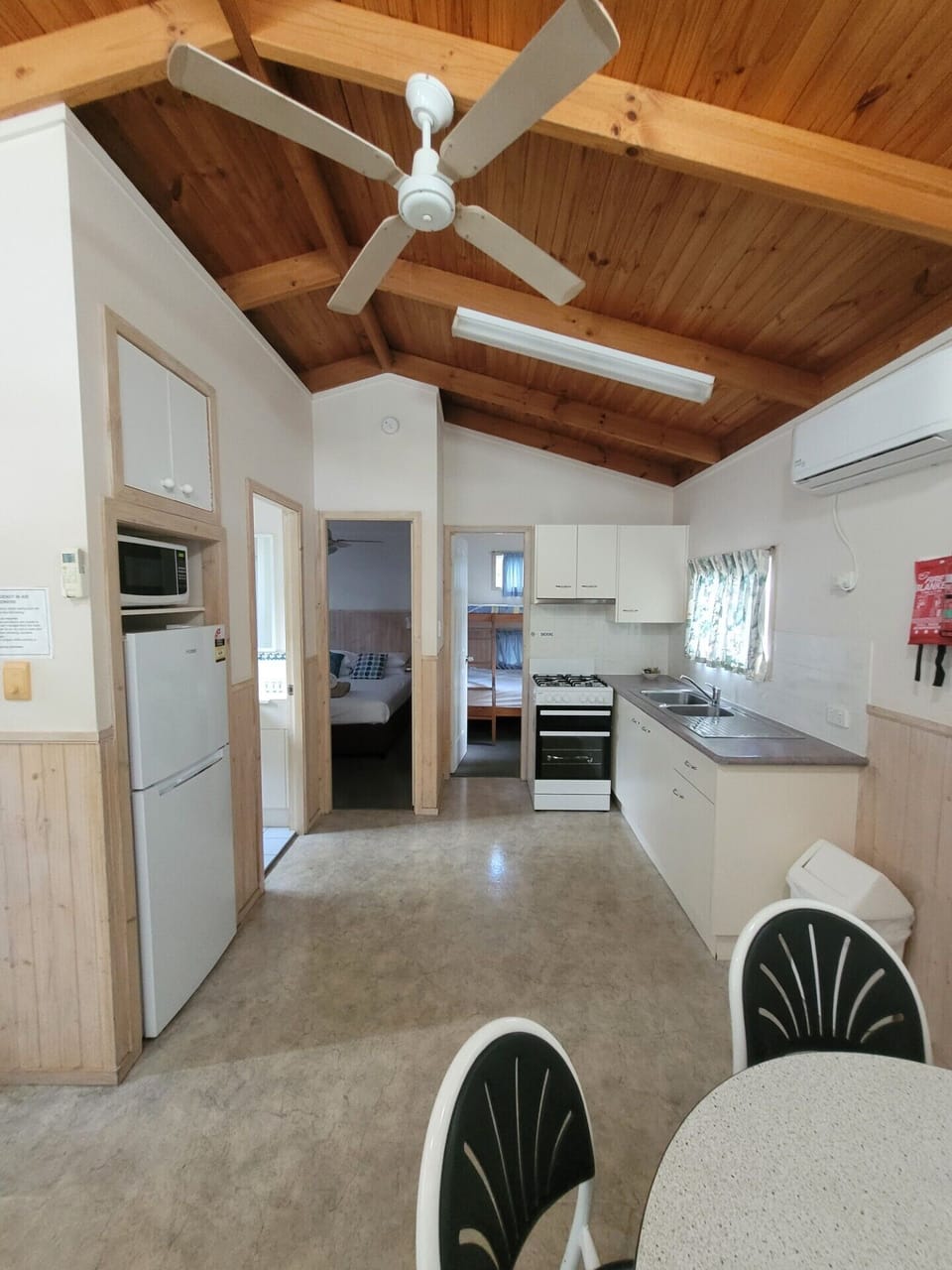 Villa, 2 Bedrooms | Private kitchen | Full-size fridge, microwave, stovetop, electric kettle