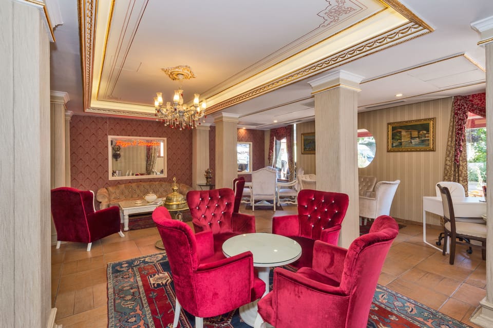 Lobby sitting area