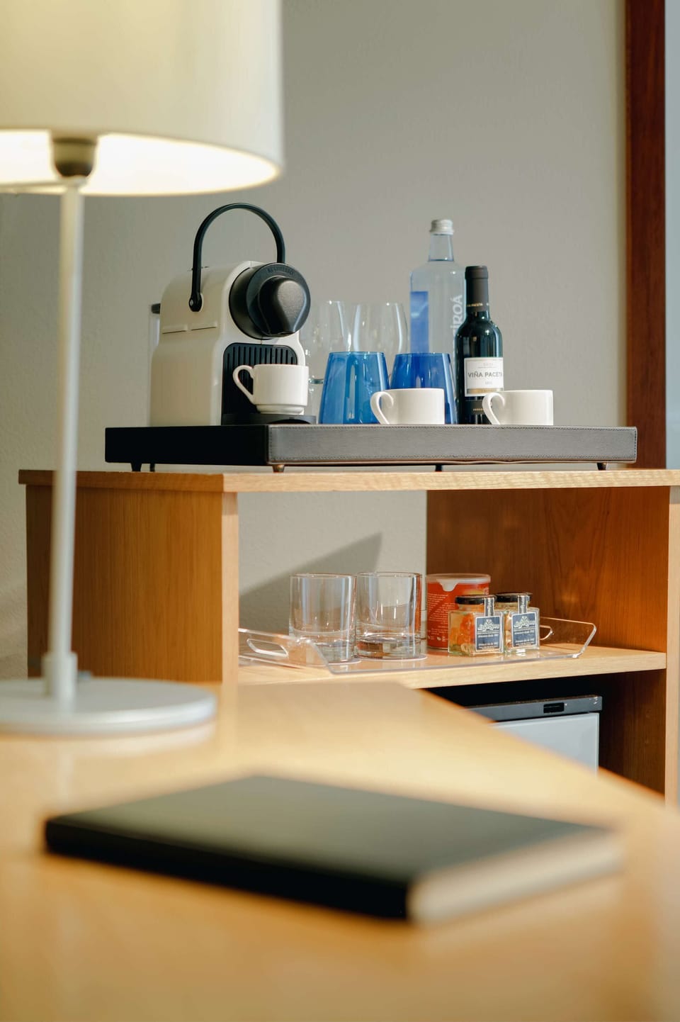 Minibar, in-room safe, desk, laptop workspace