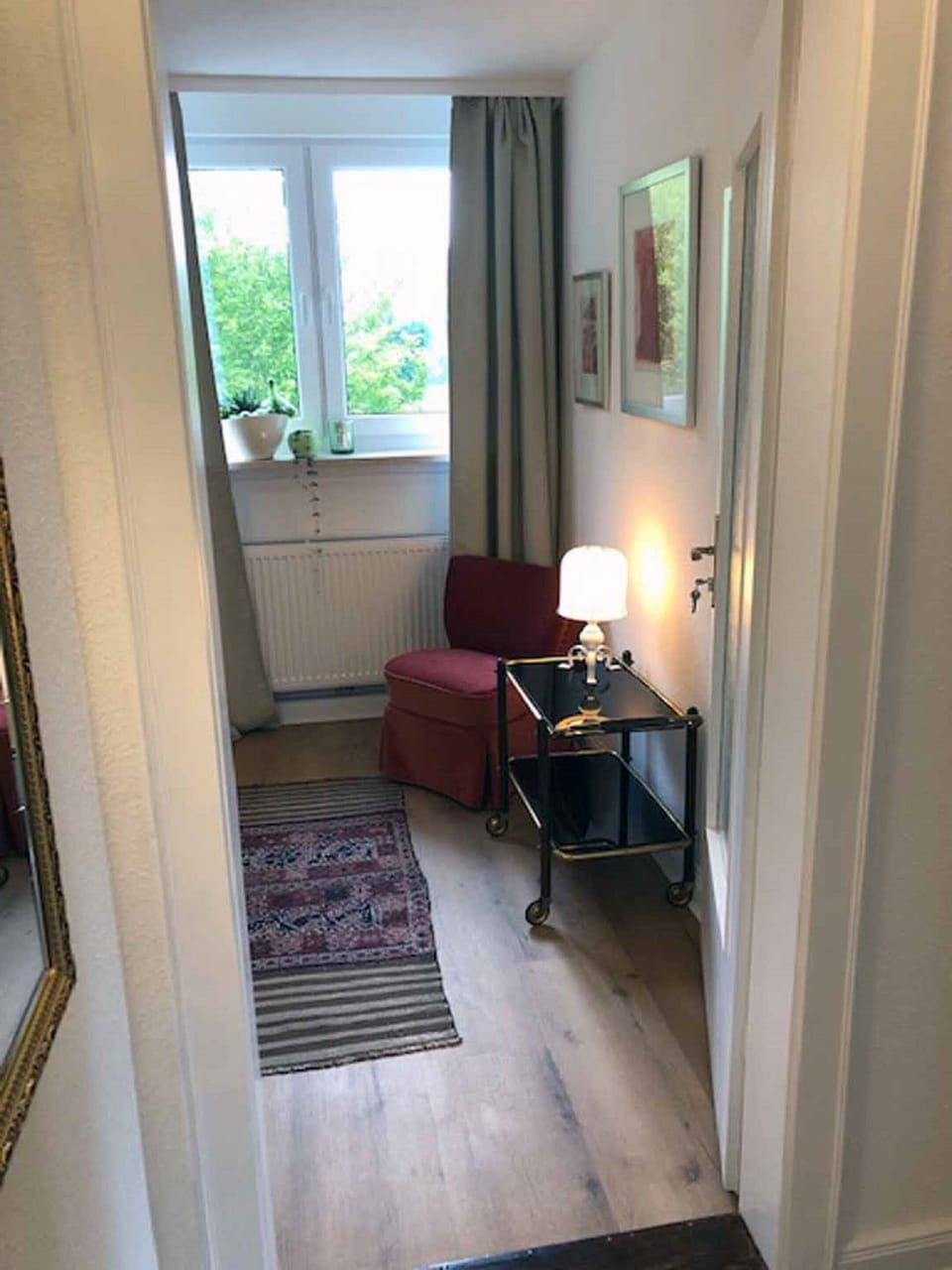 Apartment, 2 Bedrooms, Balcony, Garden View | Living area | Smart TV, DVD player
