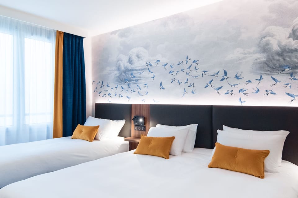 Standard Triple Room | Premium bedding, pillowtop beds, in-room safe, desk