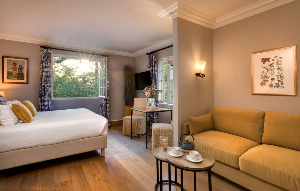 Free minibar, in-room safe, individually decorated