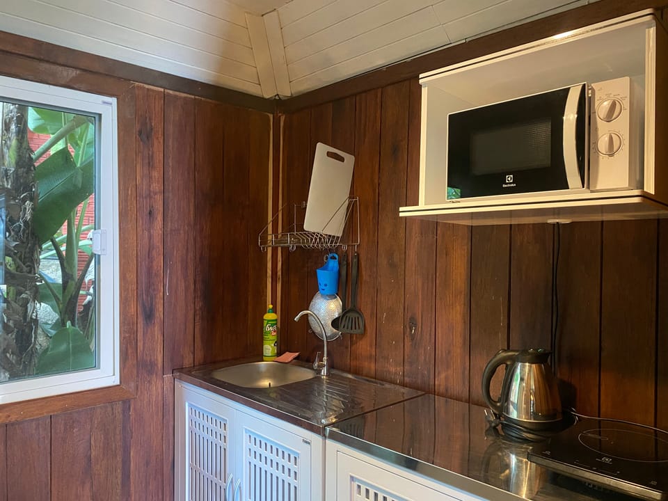 Seaview Bungalow with Kitchen | Private kitchen | Fridge