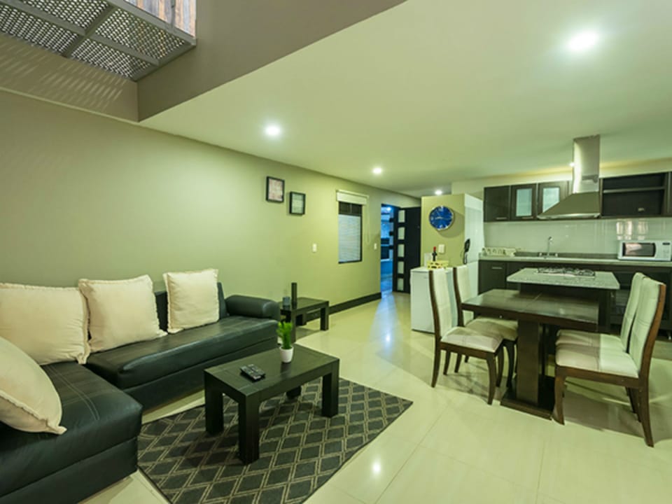 Superior Apartment | Living area | LED TV, first-run movies