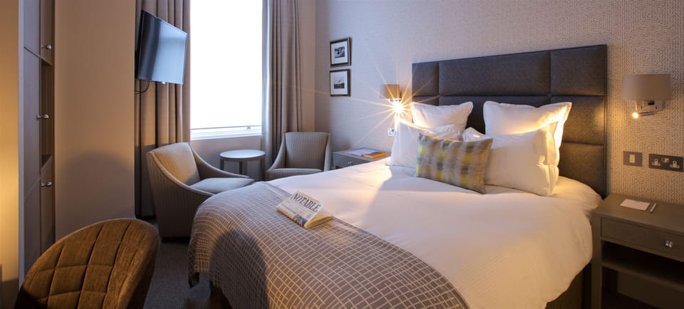 Classic Double Room | Egyptian cotton sheets, hypo-allergenic bedding, minibar, in-room safe