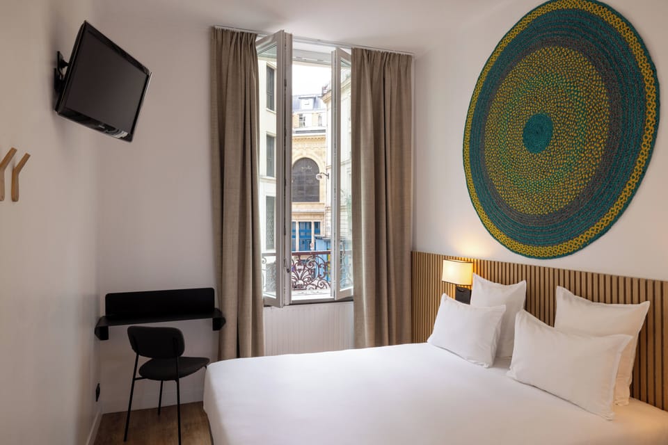 Double Room | Desk, blackout drapes, soundproofing, iron/ironing board