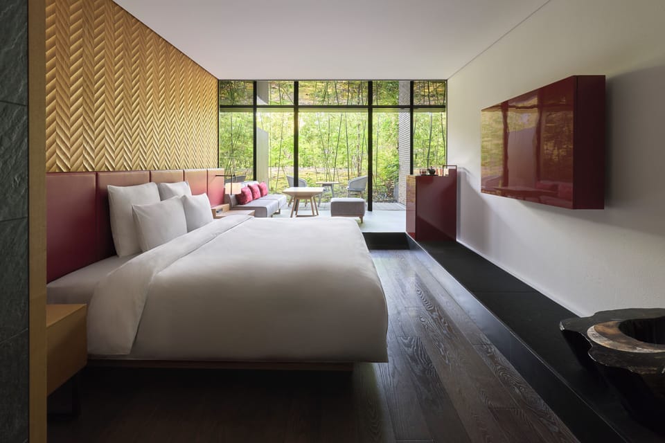 Bamboo Garden - King, Non Smoking | Hypo-allergenic bedding available, minibar, soundproofing, cribs (free)