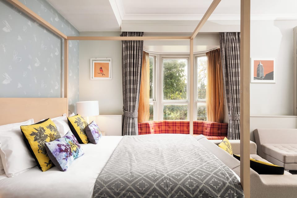 Double Room (Four Poster) | In-room safe, iron/ironing board, free WiFi, bed sheets