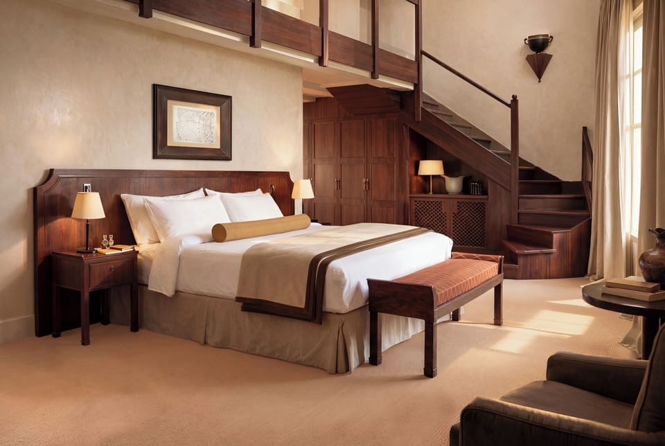 Junior Suite Mezzanine | Premium bedding, memory foam beds, minibar, in-room safe
