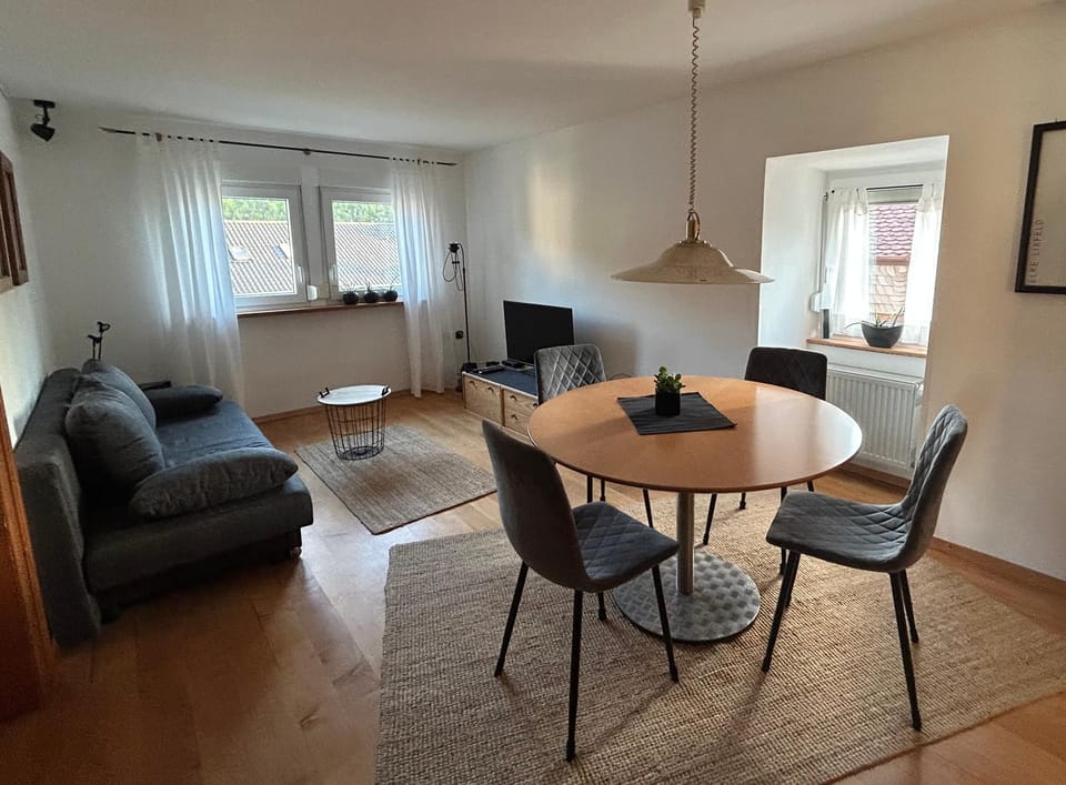 Apartment | Living area | 32-inch TV with satellite channels, DVD player