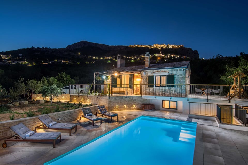 Villa (3 Bedroom Villa with Private Pool) | Pool | Outdoor pool, pool umbrellas, sun loungers