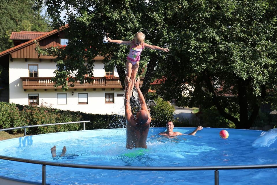 Seasonal outdoor pool