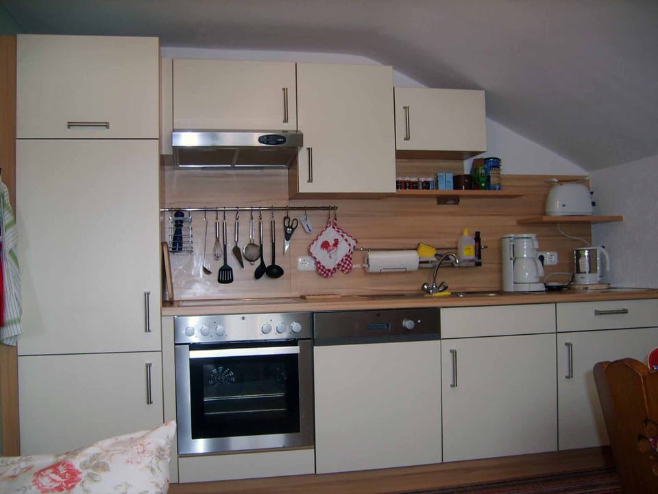 Apartment, 2 Bedrooms, Balcony | Private kitchen | Fridge, microwave, stovetop, dishwasher