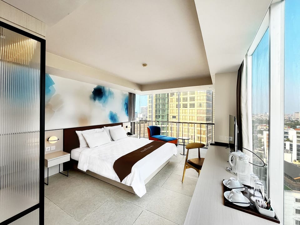 Marvelous City View Style | In-room safe, desk, free WiFi