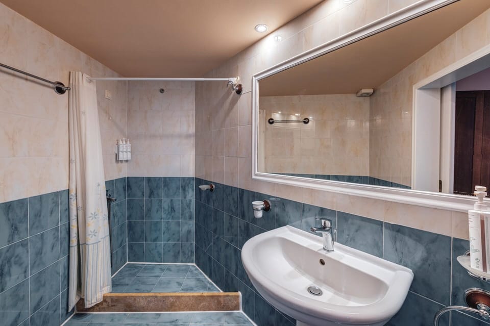 Economy Single Room | Bathroom | Shower, designer toiletries, hair dryer, slippers
