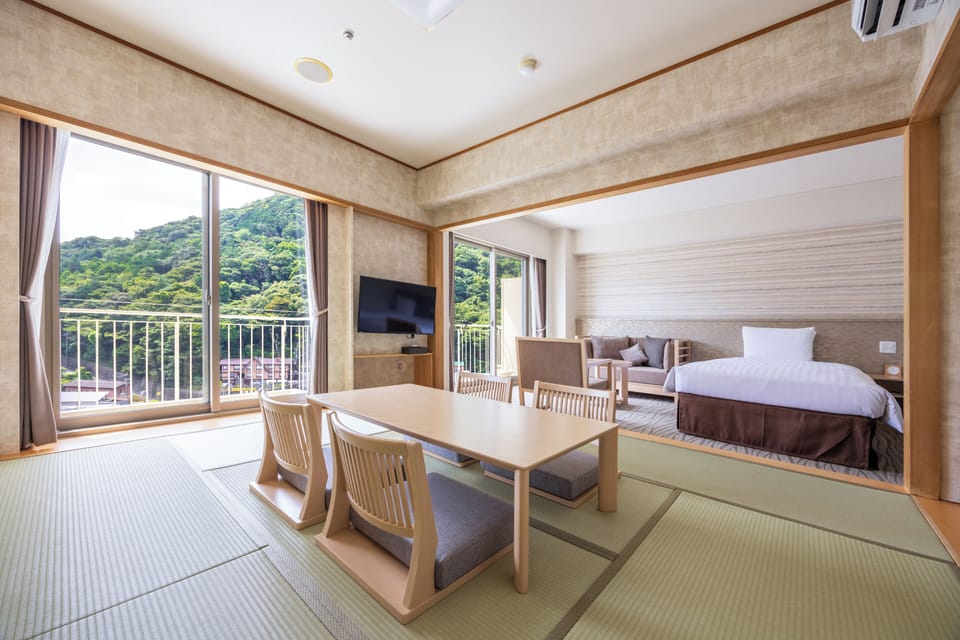 [Renovated] [Main Building] Japanese Western Style Room Type B, Non-Smoking | In-room safe, desk, laptop workspace, blackout drapes