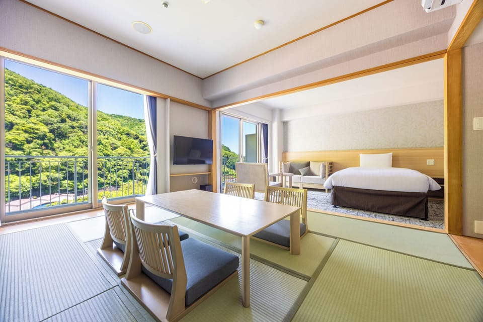 [Renovated] [Main Building] Japanese Western Style Room Type B, Non-Smoking | In-room safe, desk, laptop workspace, blackout drapes