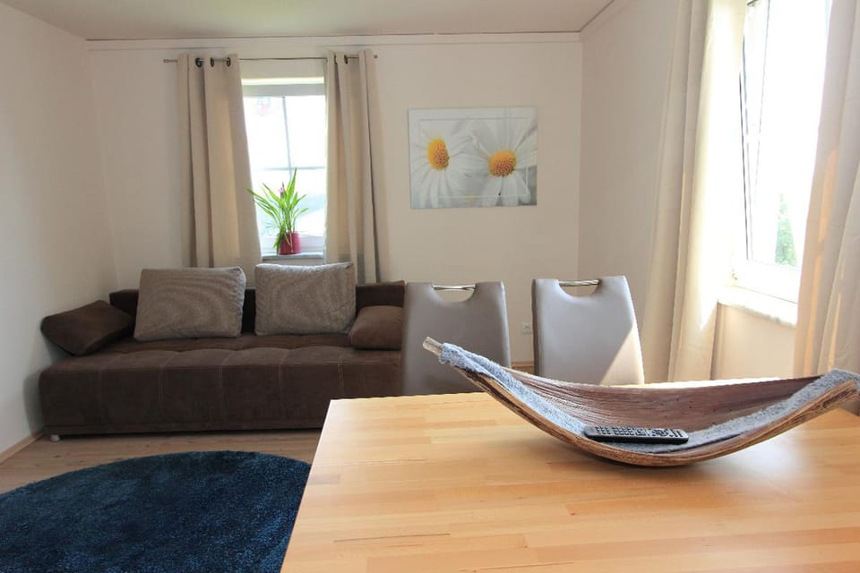 Apartment, Hot Tub, Garden Area | Living area | 32-inch TV with satellite channels