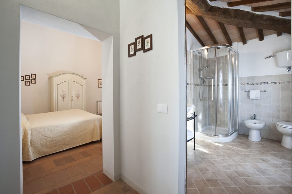 Standard Triple Room, Multiple Beds, Private Bathroom, Hill View | Desk, bed sheets