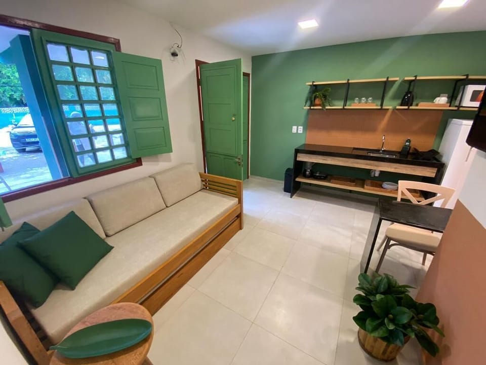 Chalet, 2 Bedrooms | Living area | 32-inch flat-screen TV with satellite channels, TV