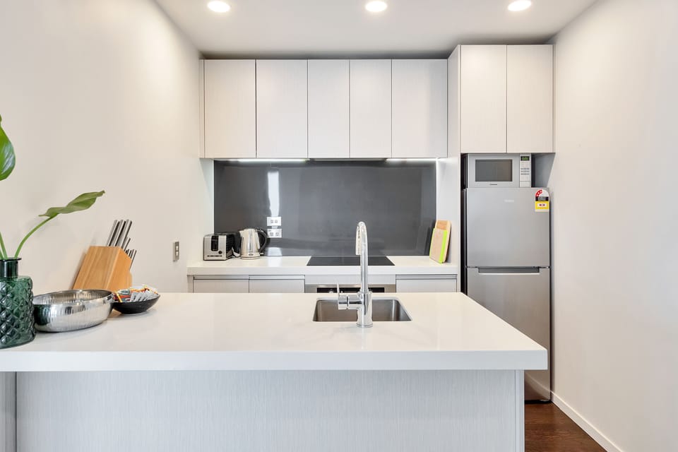 Apartment, 2 Bedrooms, City View | Private kitchen
