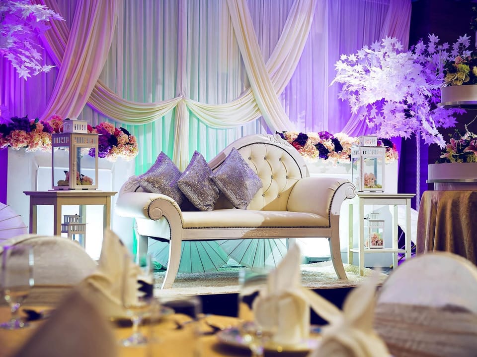 Indoor wedding