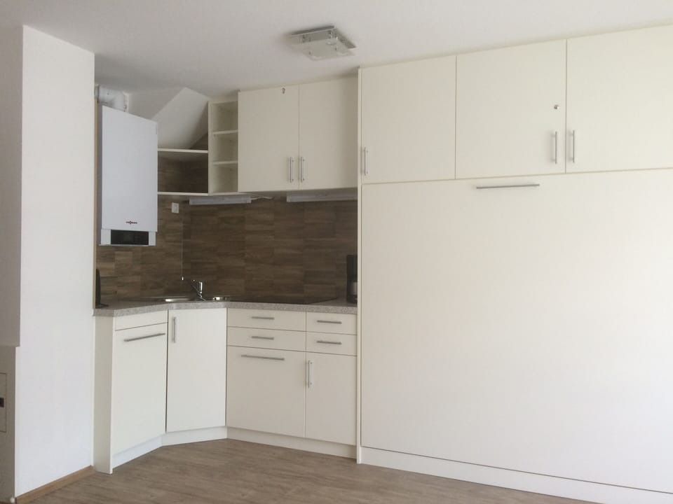 Apartment | Private kitchen | Fridge, microwave, stovetop, coffee/tea maker