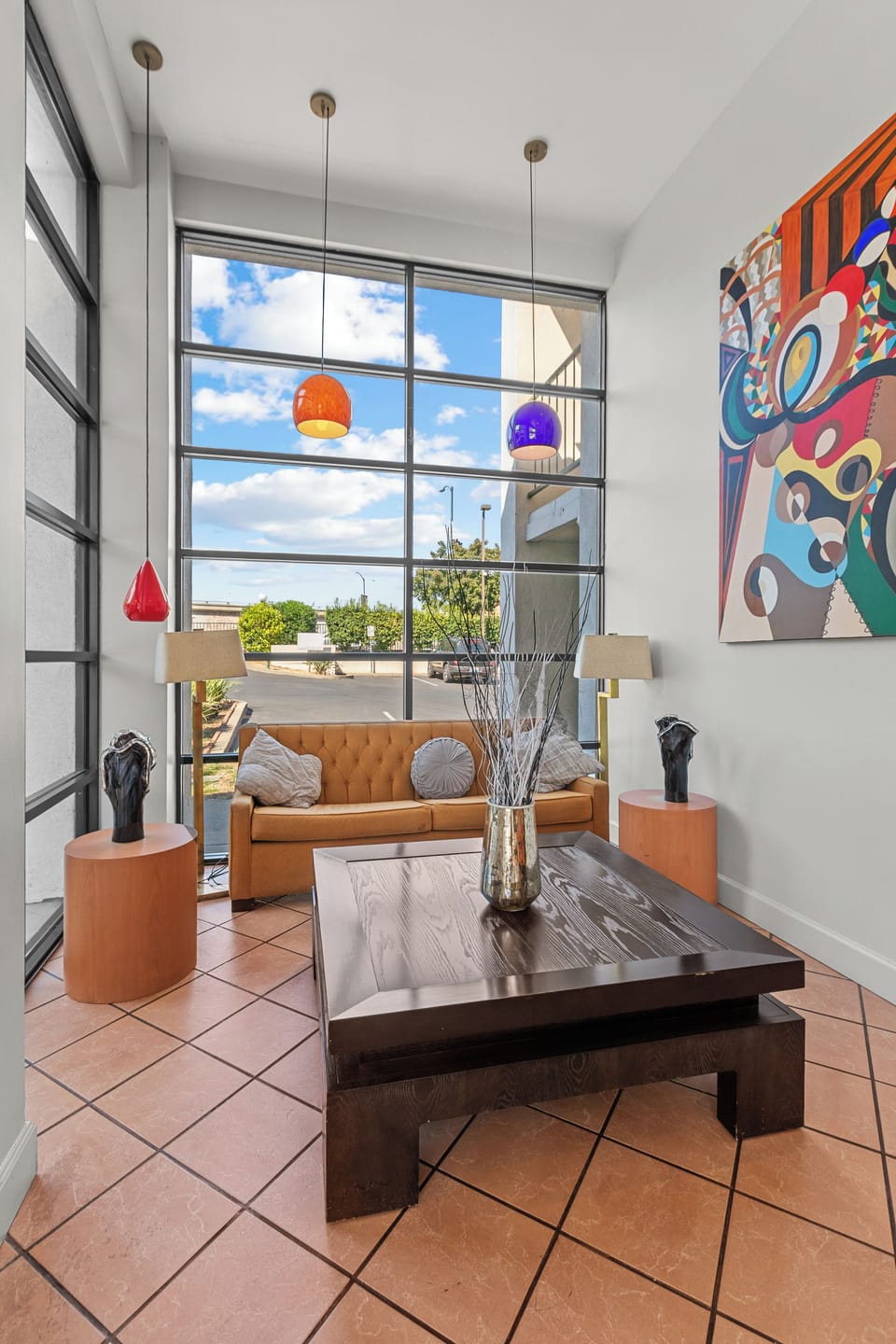 Lobby sitting area