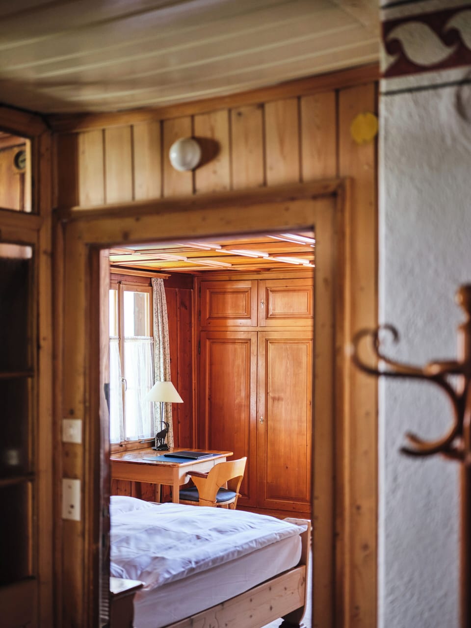 Double Room (Chalet - Annex) | Premium bedding, in-room safe, desk, blackout drapes