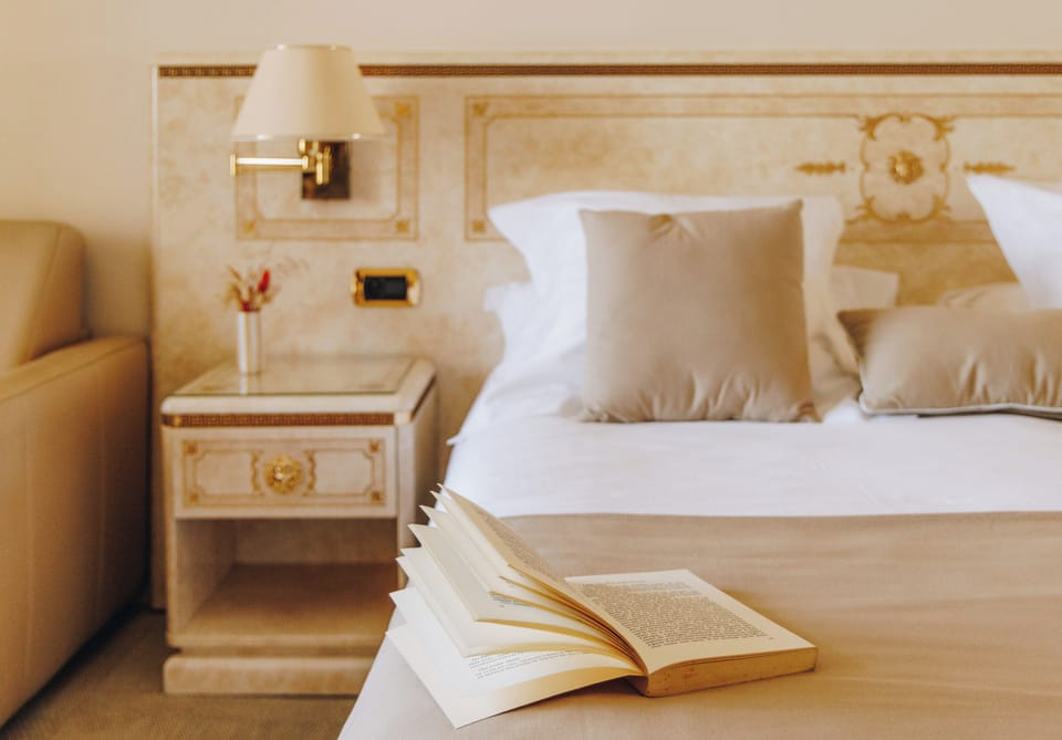Premium bedding, down comforters, Select Comfort beds, minibar