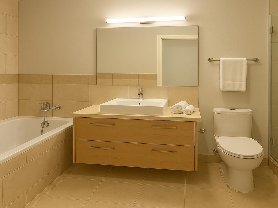 Apartment, 2 Bedrooms, Smoking, Balcony | Bathroom