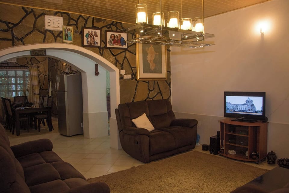 Bungalow, 2 Bedrooms, Accessible, Balcony | Living room | TV