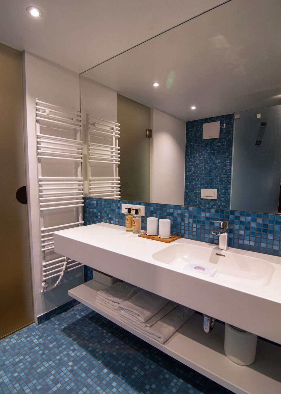 Deluxe Double Room | Bathroom | Shower, rainfall showerhead, free toiletries, hair dryer