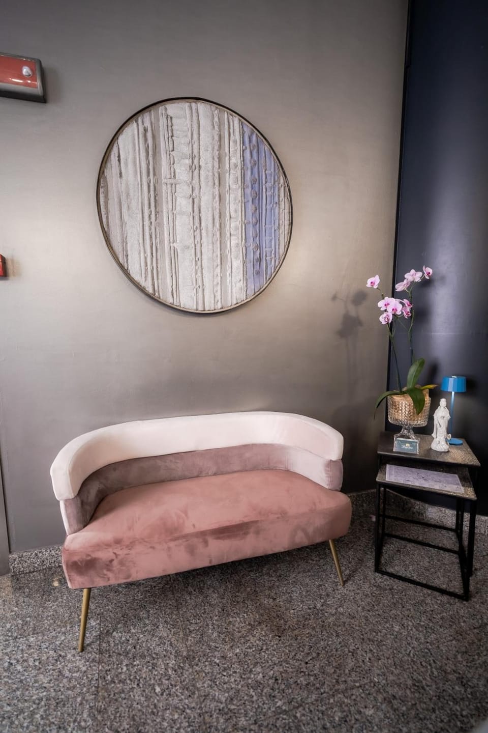 Desk, laptop workspace, blackout drapes, free WiFi