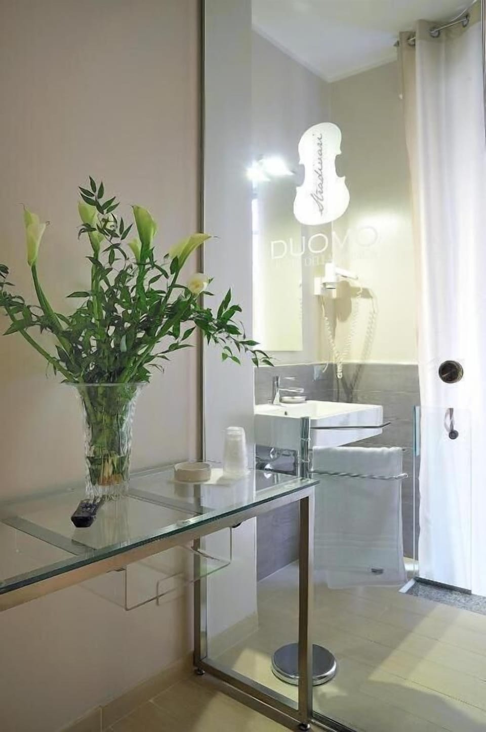 Shower, free toiletries, hair dryer, slippers