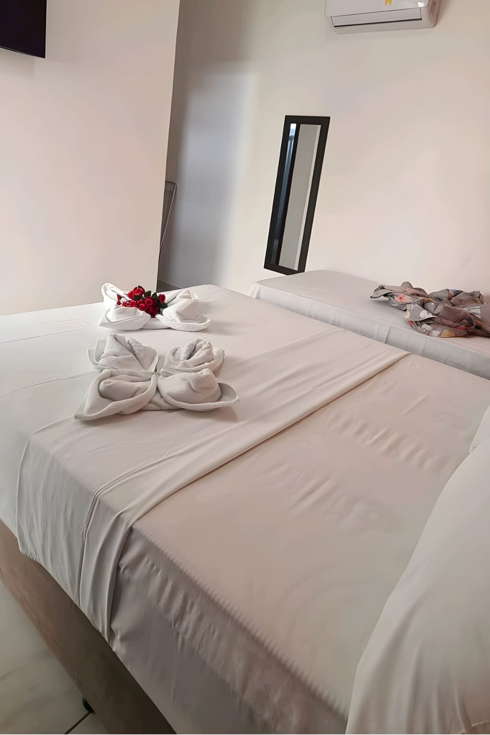 Triplo Econômico Térreo | Minibar, free WiFi, bed sheets