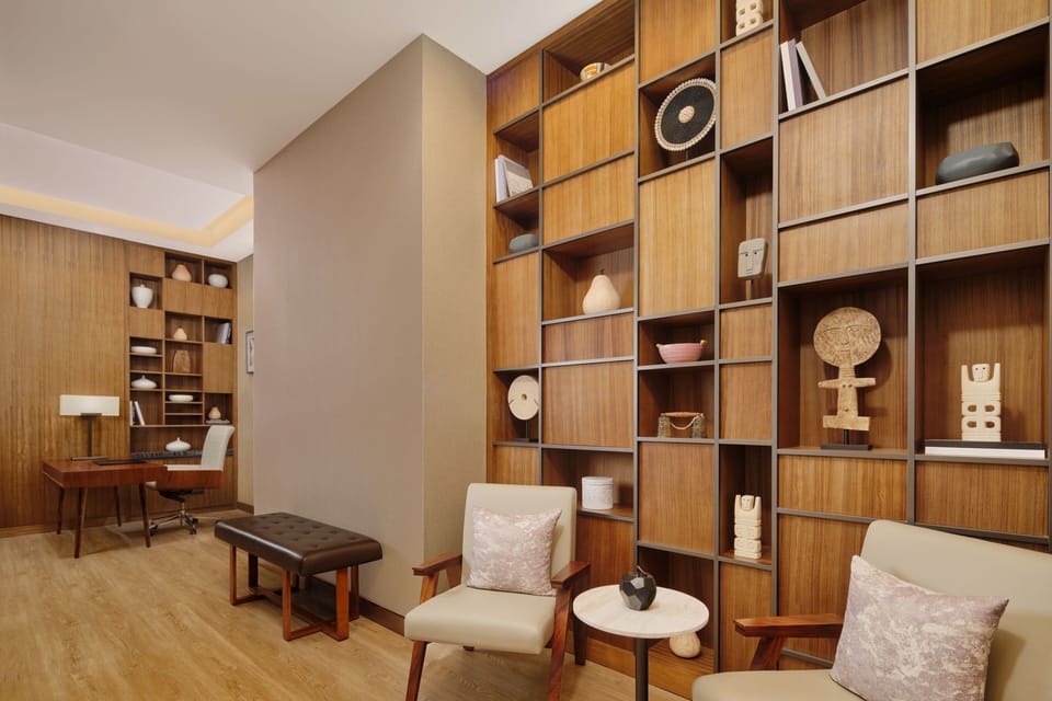 Presidential Suite, 1 Bedroom | Premium bedding, minibar, in-room safe, desk