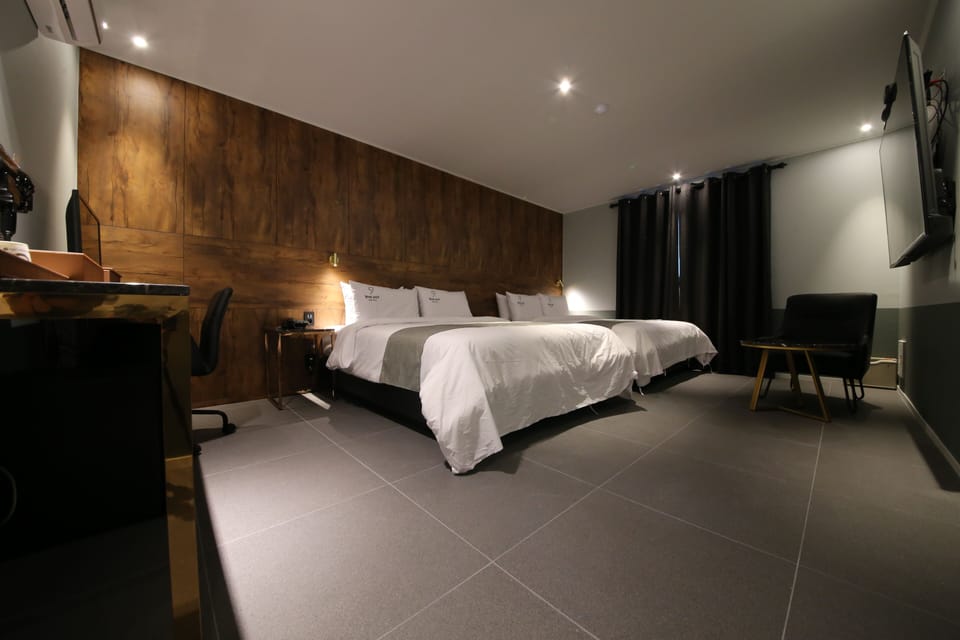 Deluxe Twin Room | Blackout drapes, free WiFi