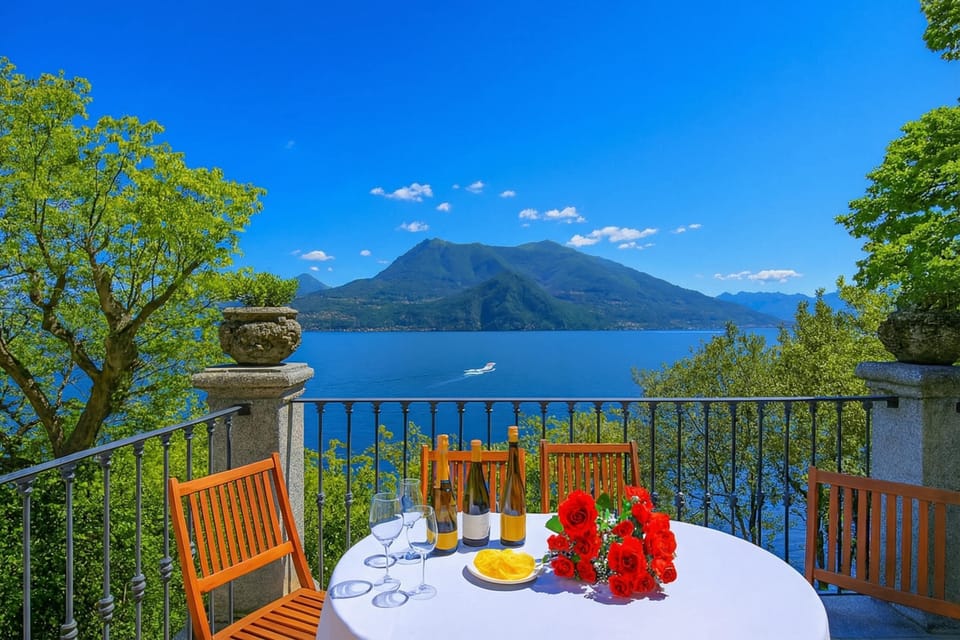 Family Villa, 3 Bedrooms, Balcony, Lakeside (Villa Lucia Varenna) | Terrace/patio