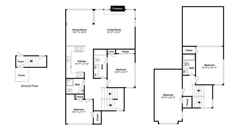 Condo, 4 Bedrooms | Floor plan