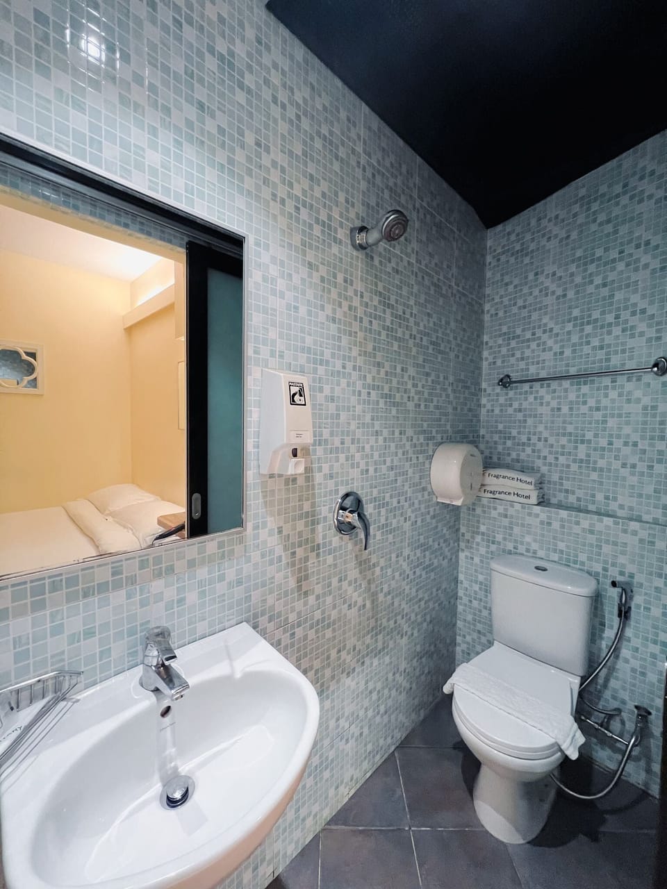 Standard Double Room | Bathroom | Shower, free toiletries, hair dryer, towels