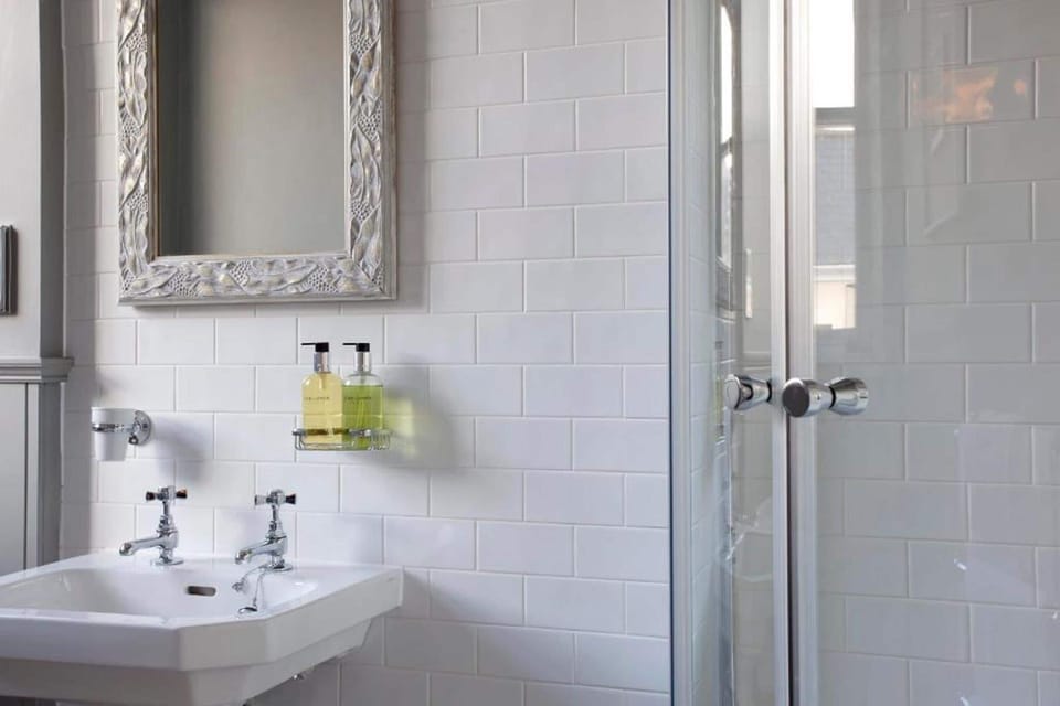 Hair dryer, bathrobes, towels