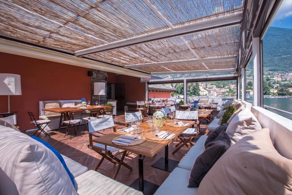 Family Apartment, 2 Bedrooms, Microwave, Lakeside (Lenno Giardinetto) | Outdoor dining