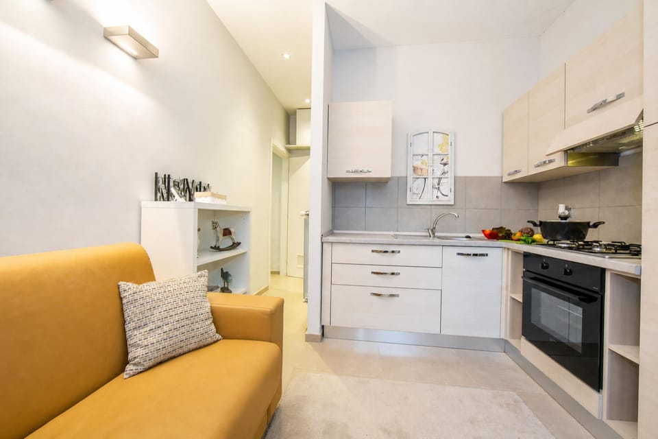 Family Villa, 4 Bedrooms, Microwave (Villa Lucia Laglio) | Private kitchen | Full-size fridge, stovetop, electric kettle
