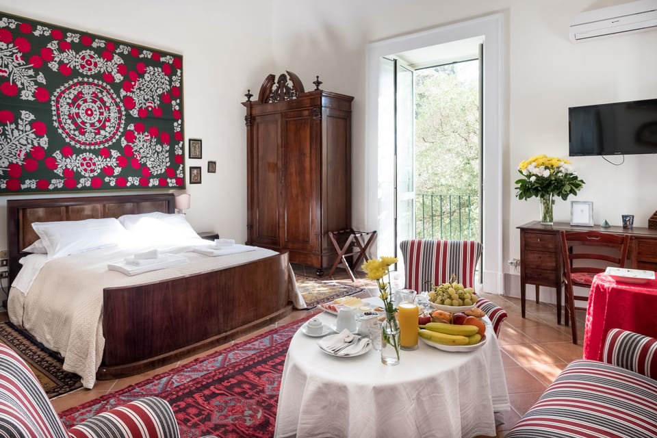 Junior Suite, 1 Queen Bed, Non Smoking, Balcony (Costanza) | Egyptian cotton sheets, premium bedding, down comforters, in-room safe