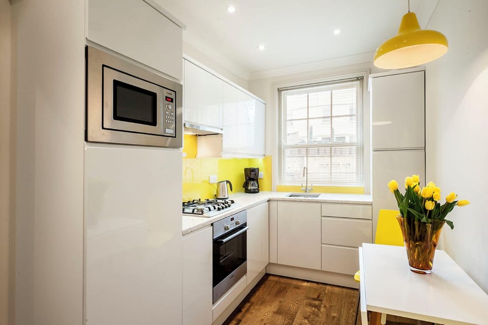 Apartment | Private kitchen | Full-size fridge, microwave, oven, dishwasher