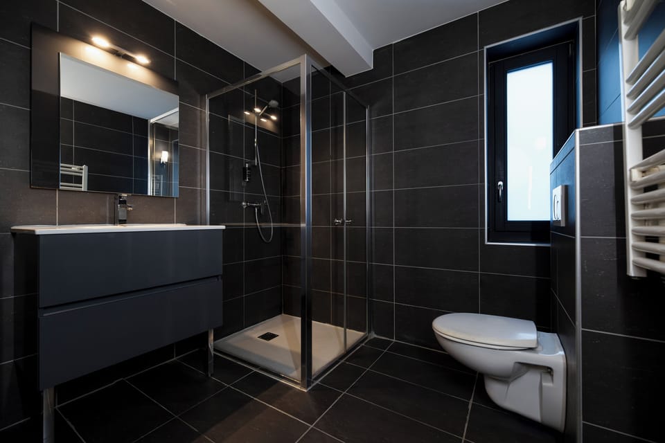 Free toiletries, hair dryer, towels, soap