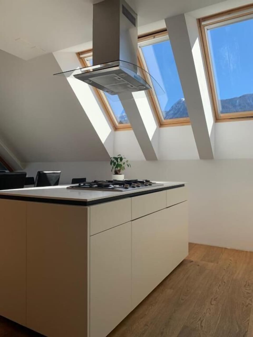 Panoramic Penthouse, 1 Bedroom | Private kitchen | Fridge, electric kettle